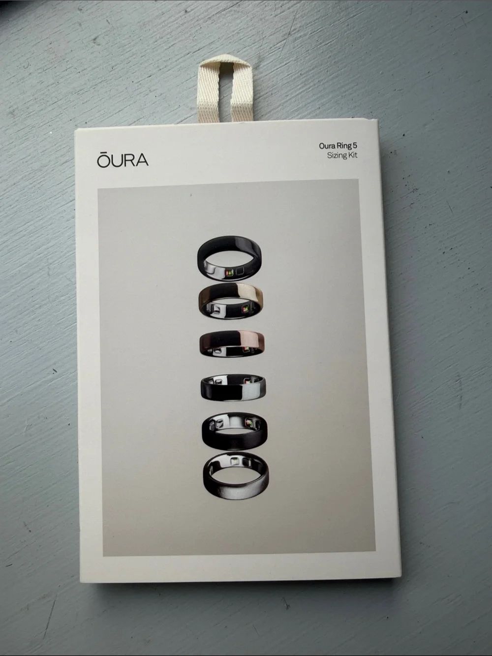 Oura Ring 5 Sizing Kit